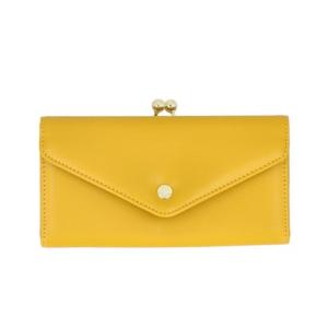 バックヤードファミリー BACKYARD FAMILY Legato Largo メール型がま口長財布 （MUS.マスタード）