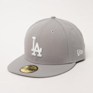 ニューエラ NEW ERA 59FIFTYキャップ ベースボールキャップ （ドジャースグレー×ホワイト）