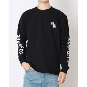 ニューエラ NEW ERA メンズ 長袖Tシャツ LS CT TEE OLD ENGLISH BLK 14856735 （ブラック）