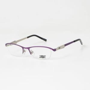 ニューマン NEWMAN メガネ 眼鏡 アイウェア レディース メンズ （パープル/シルバー）