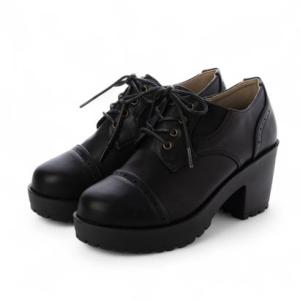 ニューヨークスターズ ボブソン NEW YORK STARS BOBSON レースアップ マニッシュシューズ （BLK）