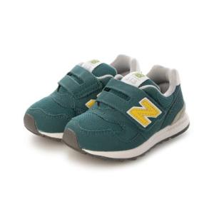 ニューバランス New Balance キッズ スニーカー 子供靴 面ファスナー IO313  (グ...