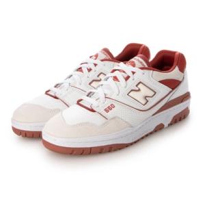 ニューバランス New Balance スニーカー 550_ BB550D （WHITE/RED）｜locondo-shopping