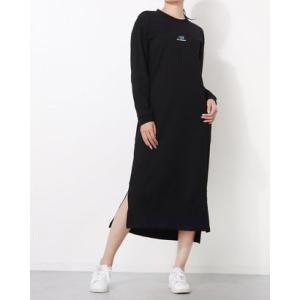 ニューバランス New Balance レディース ワンピース ロングスリーブ ドレス Jwdl1542 ブラック Ne663ew ブランド公式 Locomall ロコモール 通販 Yahoo ショッピング