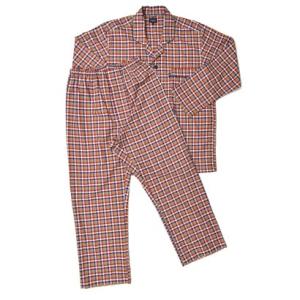 ニューヨーカー ホーム NEWYORKER HOME 長袖テーラードパジャマ （エンジ）