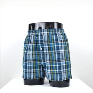 ニューヨーカー ホーム NEWYORKER HOME 前開トランクス 【返品不可商品】 （ブルー）