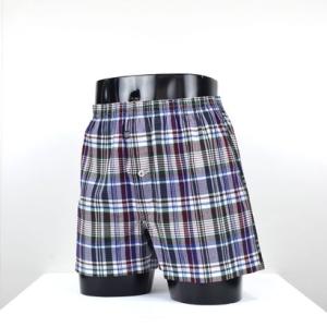 ニューヨーカー ホーム NEWYORKER HOME 前開トランクス 【返品不可商品】 （エンジ）