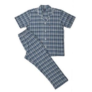 ニューヨーカー ホーム NEWYORKER HOME 半袖テーラードパジャマ （グリーン）