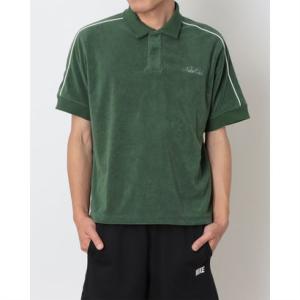 ナイキ NIKE メンズ 半袖ポロシャツ ナイキ クラブ テリー NCC S/S ポロ IQ6274323 （FIR/ALE BROWN/WHITE/