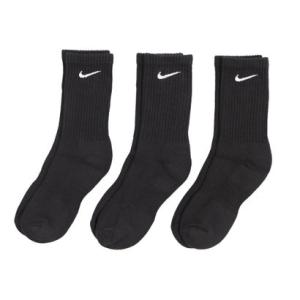 ナイキ NIKE ソックス ナイキ 3P エブリデイ クッション クルー ソックス SX7664010 （ブラック）