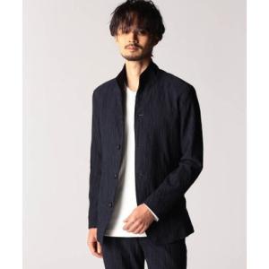 【希少サイズ52】23AW ニコルクラブフォーメン スエード調 ジャケット紺3L NICOLE CLUB FOR MEN（ニコルクラブフォーメン） コート ジャケット