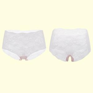 ニジブラ nijibra エレガントレ?ス裸の気持ちレースシ?ムレスショ?ツ単品【返品不可商品】 （WH）