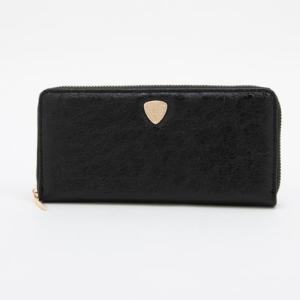 ノーブランド no brand annji CLAIRE 長財布ラウンドファスナー （ブラック）