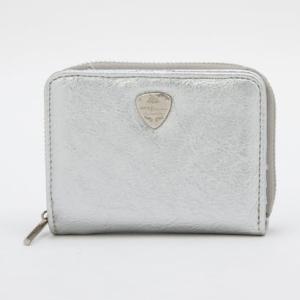 ノーブランド no brand annji CLAIRE ラウンドファスナー財布 （シルバー）