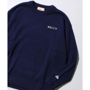 グロスター GLOSTER 別注 KELTY ジャガードニット （ネイビー）