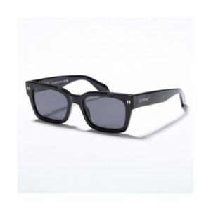 オフホワイト Off-White OFF-WHITE サングラス OERI108 スクエア型 セルフレーム （1007/BLACK-DARKGR）