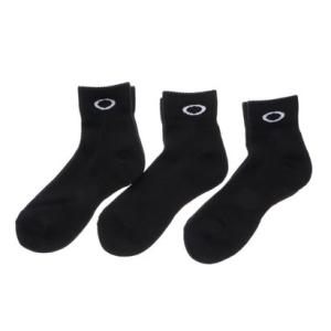 オークリー OAKLEY ソックス 3P SOCKS 93238JP-01｜locondo-shopping