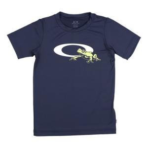 オークリー OAKLEY ジュニア 半袖機能Tシャツ EN TECH COLD SS TEE FROG YTR 7.0 FOA406399 （FOGG｜locondo-shopping