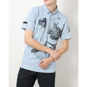 オークリー OAKLEY メンズ ゴルフ 半袖シャツ SKULL COVERT BLOOM SHIRT FOA403516