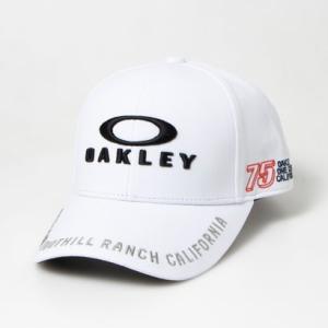 オークリー OAKLEY メンズ ゴルフ キャップ OAKLEY FIXED CAP FA 23.0 FOS901577 （WHITE）｜locondo-shopping