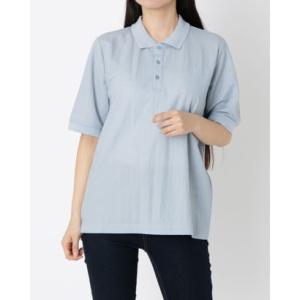 オイチ oichii 半袖ポロシャツ ポロシャツ （サックスブルー）