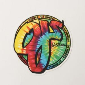 オージェー ウィール OJ WHEELS TRIPPY JUICE MYLAR STICKER 3.16IN×3.27IN （マルチ）