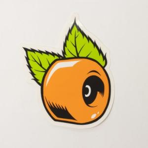 オージェー ウィール OJ WHEELS ORANGE CLEAR MYLAR STICKER （オレンジ）