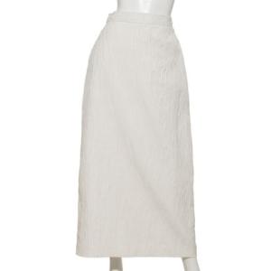 アウターサンセット OUTERSUNSET washer pleats skirt （ホワイト）