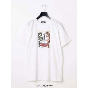古着 BAKI 刃牙 アニメ キャラクタープリントTシャツ メンズM相当