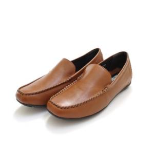 【本革】ドライビングシューズ メンズ 靴 黒 スニーカー 革 歩きやすい 痛くない PO3000 （ライトブラウン）