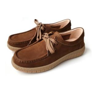 ポインター pointer [ポインター]本革 ワラビーシューズ モカシン カジュアルシューズ レディース 靴 PO-BZC1029 （ブラウン）