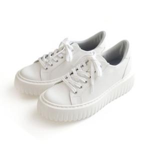 ポインター pointer [ポインター]レーズアップ厚底ソール 本革スニーカー レディース PO512 （ホワイト）