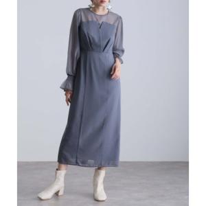 GIRL DRESS FOR NOW ガール GIRL オーガンジースリーブXライン