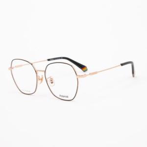 ポラロイド Polaroid メガネ 眼鏡 アイウェア レディース メンズ （ブラック/ゴールド）
