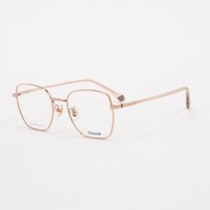 ポラロイド Polaroid メガネ 眼鏡 アイウェア レディース メンズ （ピンクゴールド）