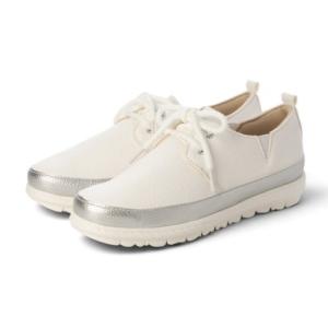 パータム PARTAM Partam 71 パータム レディース スニーカー 軽量 ナースシューズ 室内履き サイドゴア コンビ バイカラー （WHI