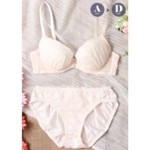 パリーゼ Palissee Rose Garden 3/4カップブラ＆ショーツ （ピンク）【交換・返品不可】