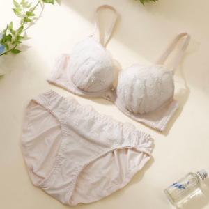 パリーゼ Palissee ル・ヌーリュバン3/4カップブラ＆ショーツ （ピンク）【交換・返品不可】