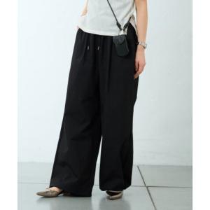 パル PAL 【CIAOPANIC TYPY】撥水ワイドパンツ （black）
