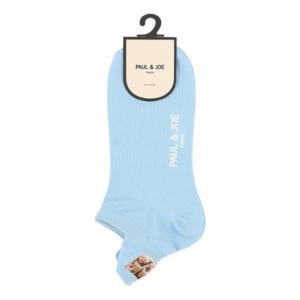 ポールアンドジョー PAUL&JOE ポール & ジョー ヌネット刺繍 アンクルソックス （ウスサックス）
