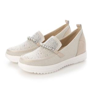 パータム リュクス PARTAM LUXE ニットビジューシューズ （IV）