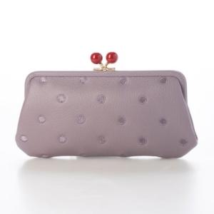 ペルケ perche アクリル玉がま口長財布 （LVDOT）