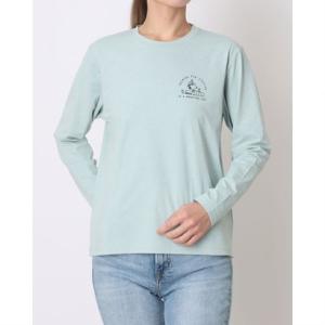 ピーナッツ PEANUTS レディース アウトドアカジュアル 長袖Tシャツ グラフィック長袖Tピーナッツパッキングリスト TRPN-9D2276TL