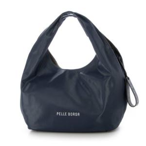 ペレボルサ PELLE BORSA トートバッグ （ネイビー）
