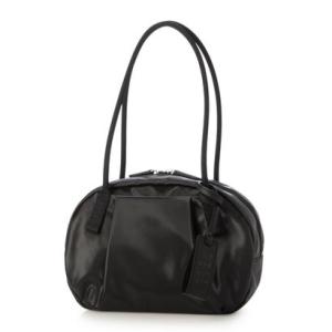 ペレボルサ PELLE BORSA ラウンドボストン （ブラック）