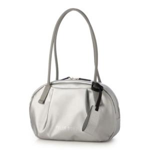ペレボルサ PELLE BORSA ラウンドボストン （シルバー）