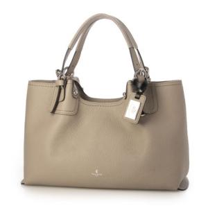 ペレボルサ PELLE BORSA トートバッグ （グレージュ）