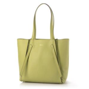 ペレボルサ PELLE BORSA トートバッグ （レタスグリーン）