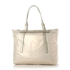 ペレボルサ PELLE BORSA 口折れトートバッグ （シャンパンゴールド）