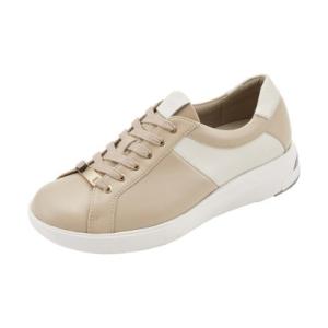 アシックス ウォーキング(ペダラ) ASICS WALKING (PEDALA) ペダラ レディース 2E （ベージュ×オフホワイト）
